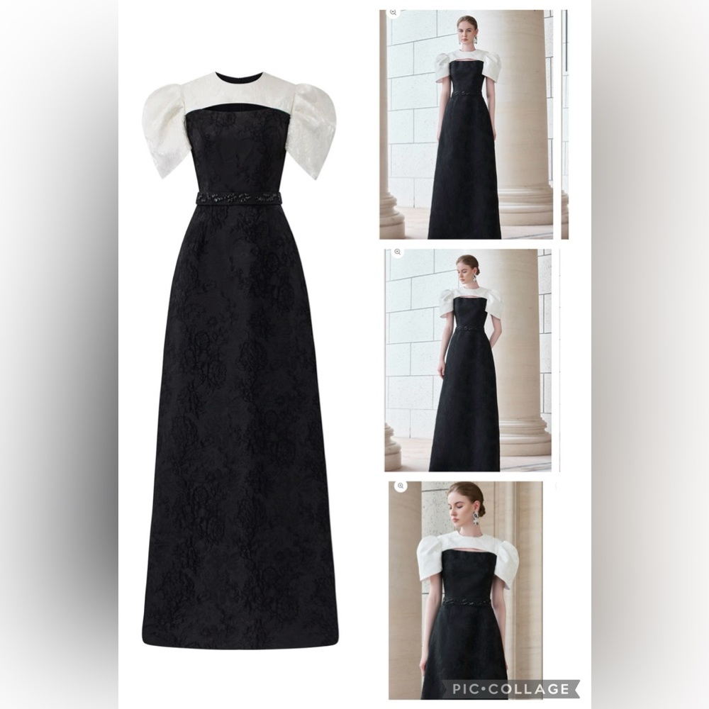 I.H.F - Atelier Black and White Gown